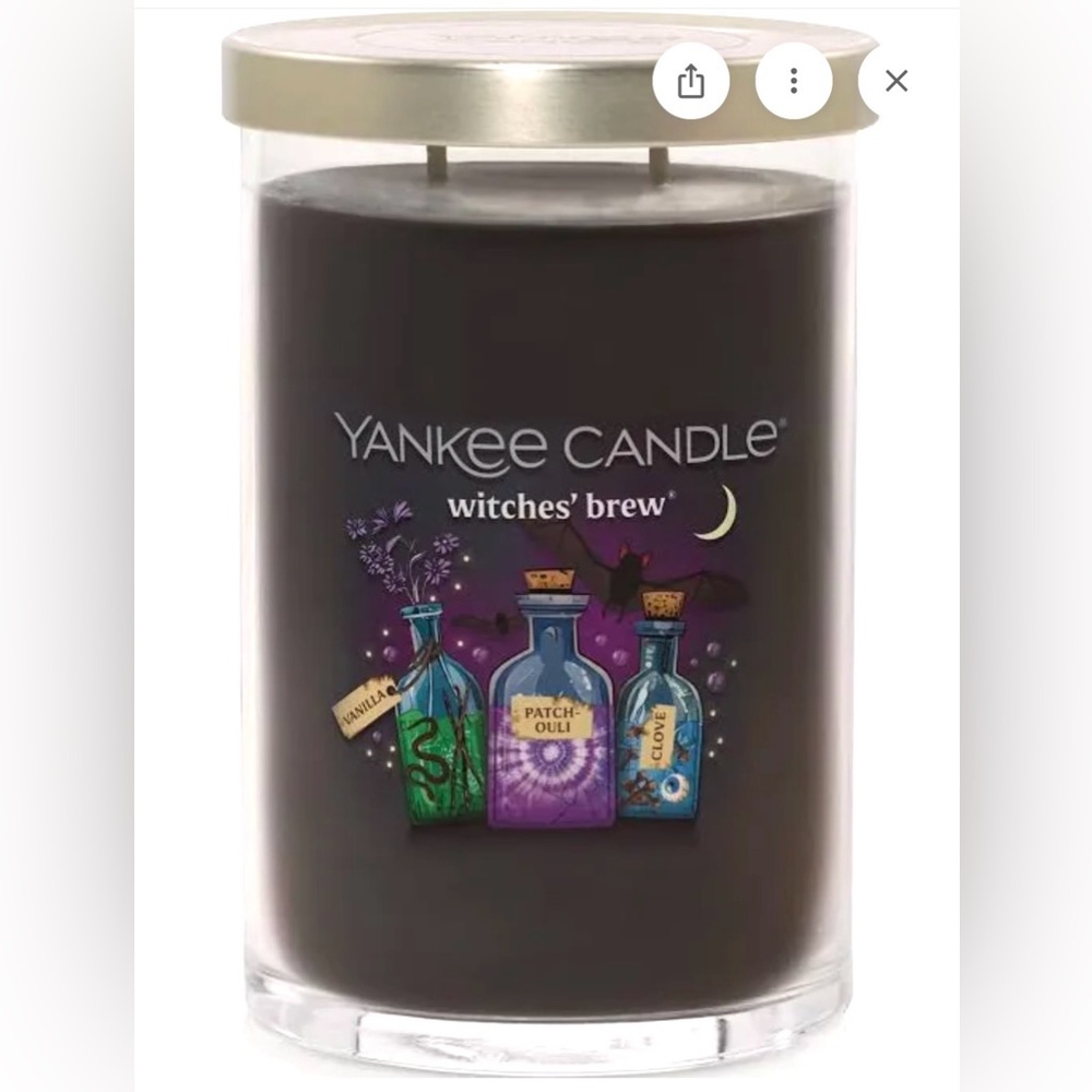 NWT Yankee Candle Witches’ Brew‎ Jar Candle